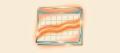 A retro airbrush illustration of a calendar page with a long orange band highlighting many weeks in a row
