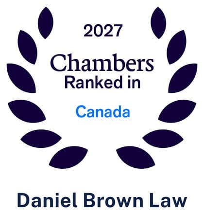 Chambers Canada 2027, Ranked in Canada, Daniel Brown Law