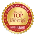 2022-23 Top Boutiques seal_CrimLaw_solo (2) Top Criminal Law Boutique Logo