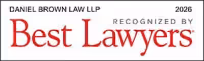 Best Lawyers 2026 Daniel Brown Law